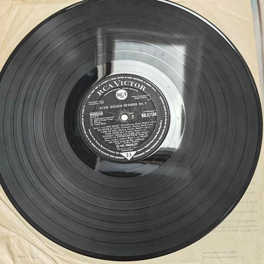 Elvis Presley and The Jordanaires, Elvis' Golden Records Original Mono UK LP