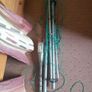 Folding washing  line. 3 bar Image 2