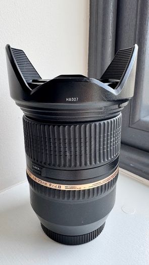 Genuine Tamron Lens SP 24-70mm F2.8 f/2.8 Di VC USD A007 For Canon with HOYA UV(c) filter, 82mm | Photography