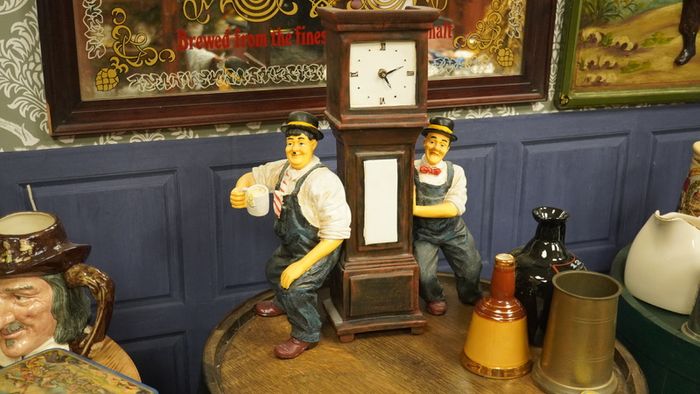 Laurel & Hardy Clock