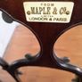Antique Mahogany  Curio Display Cabinet Image 4