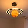 Planet Ceiling Light | Space Bedroom Light Image 4