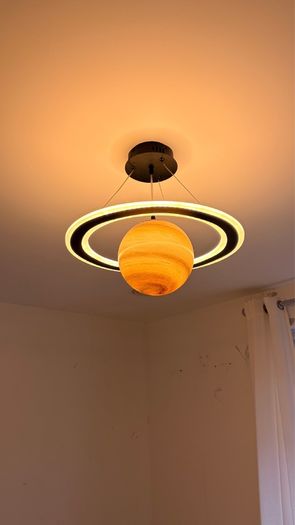 Planet Ceiling Light | Space Bedroom Light