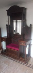 Fabulous Antique Oak Hall Stand, Very Large, Stunning Detail