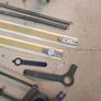 Franz Kuhlmann  arm for drafting table 1950s vintage Image 5