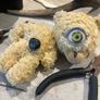 Cyclops Plushie Bear Ugly Doll Eyeball Mischief Stuffed Animal  Keyring Charms Weird Gifts Image 8