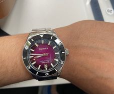 Dryden Pathfinder Automatic - Limited Magenta Dial (Watch + Box + Papers)