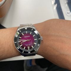 Dryden Pathfinder Automatic - Limited Magenta Dial (Watch + Box + Papers)