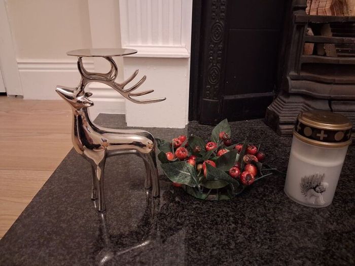 Christmas candle holder