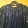 Backless sequin black dress Image 3