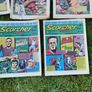 Retro Rare Scorcher, Tiger & Hotspur Comic bundle 1973 Image 2
