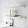 IKEA Ekby Jarpen Wall Shelf x 2, White, Aluminium 120x28 cm Image 4
