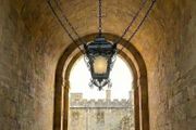 Very large wrought iron lantern