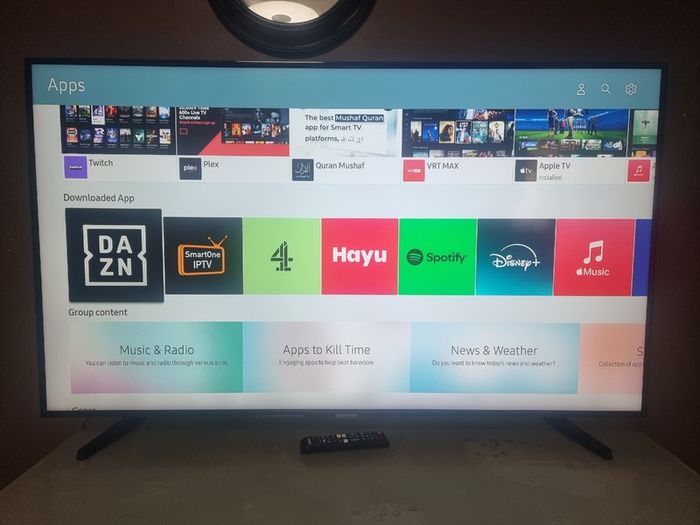65" Samsung 4K Certified Ultra HD HDR Smart LED TV