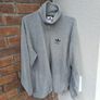 Vintage Adidas Fleece Zip Jacket Mens Large L Image 2