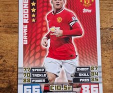 Topps Match Attax, Premier League 2014-15, Card 196, Wayne Rooney, Man United - free standard postage