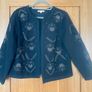 White Stuff Navy Blue Evening Jacket Image 4