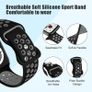 Sport Straps Compatible with Apple Watch Straps 44mm 46mm 42mm 40mm 45mm 41mm 38mm 49mm Women Men, Breathable Soft Silicone for iWatch Series 11 10 9 8 7 6 5 4, Ultra SE 3 2 1 Image 2