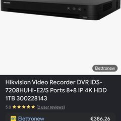 CLEARANCE  Hikvision 7200 turbo hd dvr