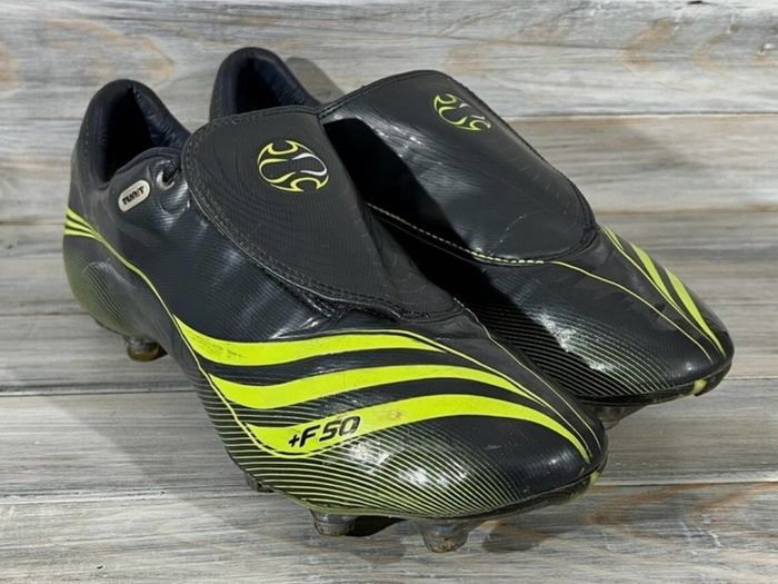Adidas F50 Football Boots x2 Pairs UK 10 Soft Ground/Changeable Studs