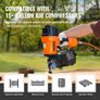 MCN90 Coil Framing Nailer 44.45 mm to 88.9 mm 15 Degree Pneumatic Nail Gun Image 6