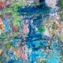 Original Abstract Painting Dublin Original Art Pondscape Riverscape Painting Image 8