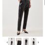 Women leather trousers leggings  karen millen 100% leather Image 5