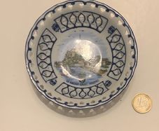 Mont St Michel Lattice Bowl