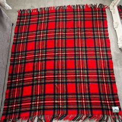 Vintage Foxford Travel Rug / Blanket