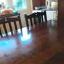 Oak kitchen table Image 3