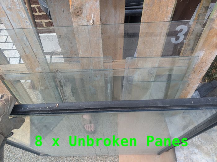 Plate Glass, some 4mm, some 6mm