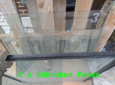 Plate Glass, some 4mm, some 6mm