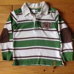 Age 5 Jasper Conran Striped Rugby Top