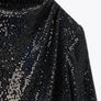 Zara Sequin Dress Image 3