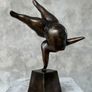 Balancing Lady (30cm) - Bronze Image 5
