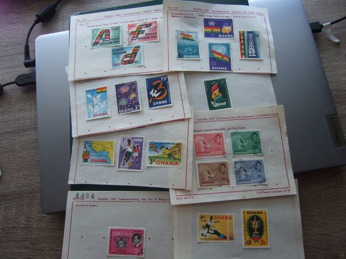 Stamps Of Ghana.
