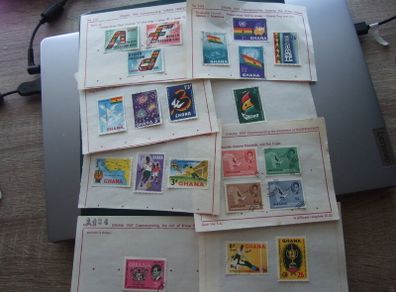 Stamps Of Ghana.