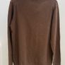 Brown Knitted Polo Jumper - NEXT - size M Image 2