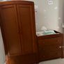 Mia Cotbed, wardrobe and chest of drawers + Clevamama mattress Image 4