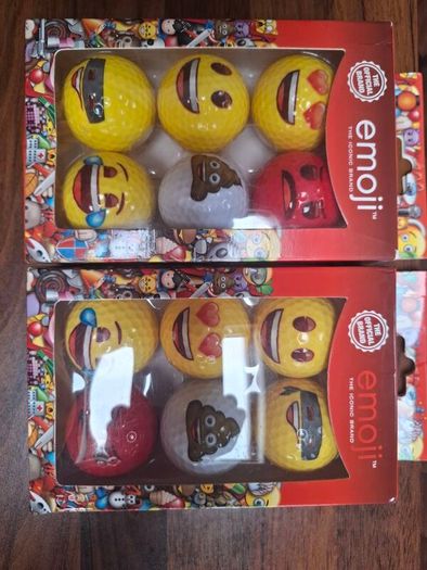 2 Boxes Of Emoji Balls