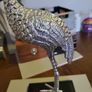 Stork ornament metal Image 3