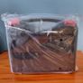 Durable Black PP Tool Box with Red Handle - Waterproof, new, unopened. Image 3