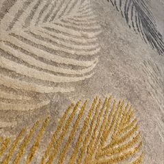 Gold leaf sunset Rug