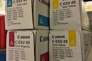 Canon Toner C-EXV 49 Cyan Magenta Yellow