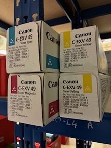 Canon Toner C-EXV 49 Cyan Magenta Yellow