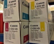 Canon Toner C-EXV 49 Cyan Magenta Yellow