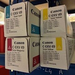 Canon Toner C-EXV 49 Cyan Magenta Yellow