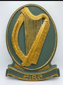 Handpainted Eire Plaque