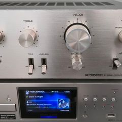Vintage Power Amplifier Pioneer Sa 6500 Ii