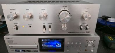 Vintage Power Amplifier Pioneer Sa 6500 Ii